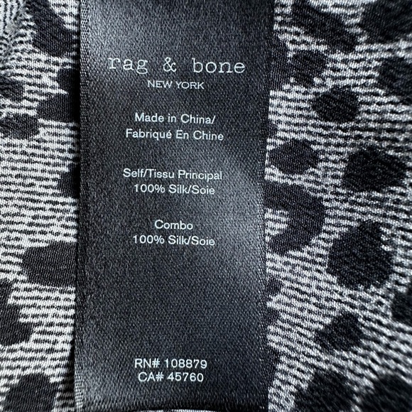 Rag & Bone Collection - Karen Dress Black Size 2 - Picture 12 of 16